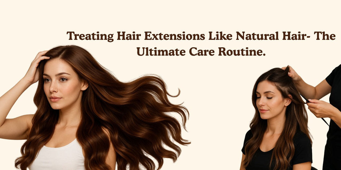 Treating Hair Extensions Like Natural Hair – The Ultimate Care Routine