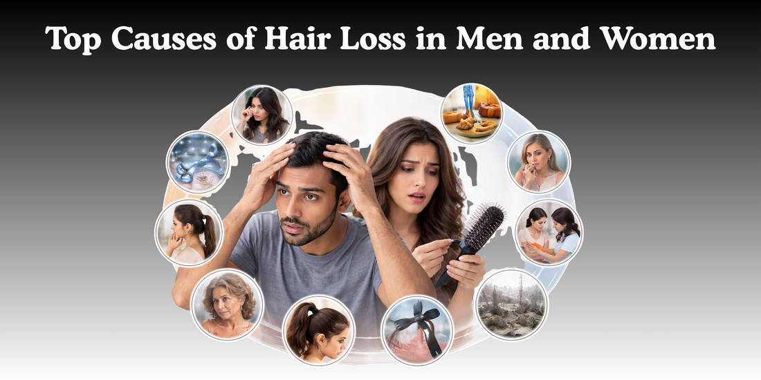 Top Causes of Hair Loss in Men and Women