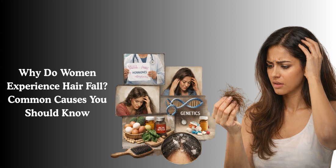 Why Do Women Experience Hair Fall? Common Causes You Should Know