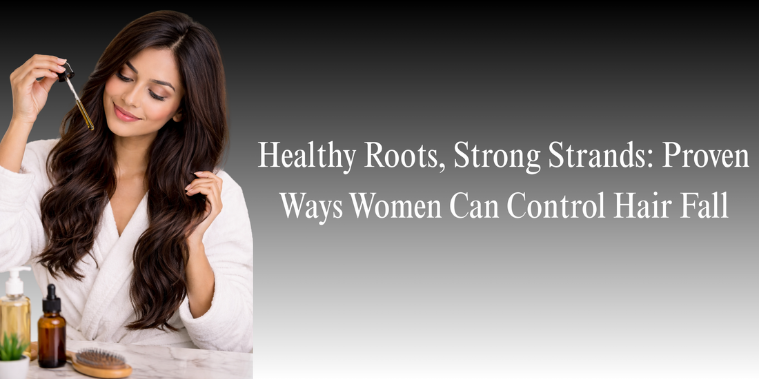 Healthy Roots, Strong Strands: Proven Ways Women Can Control Hair Fall