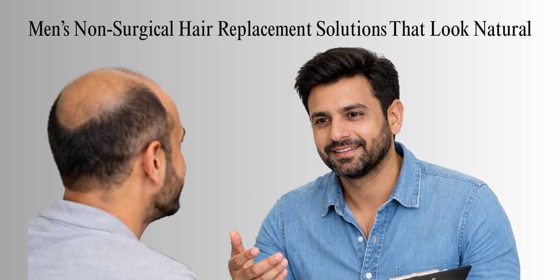 Men’s Non-Surgical Hair Replacement Solutions That Look Natural