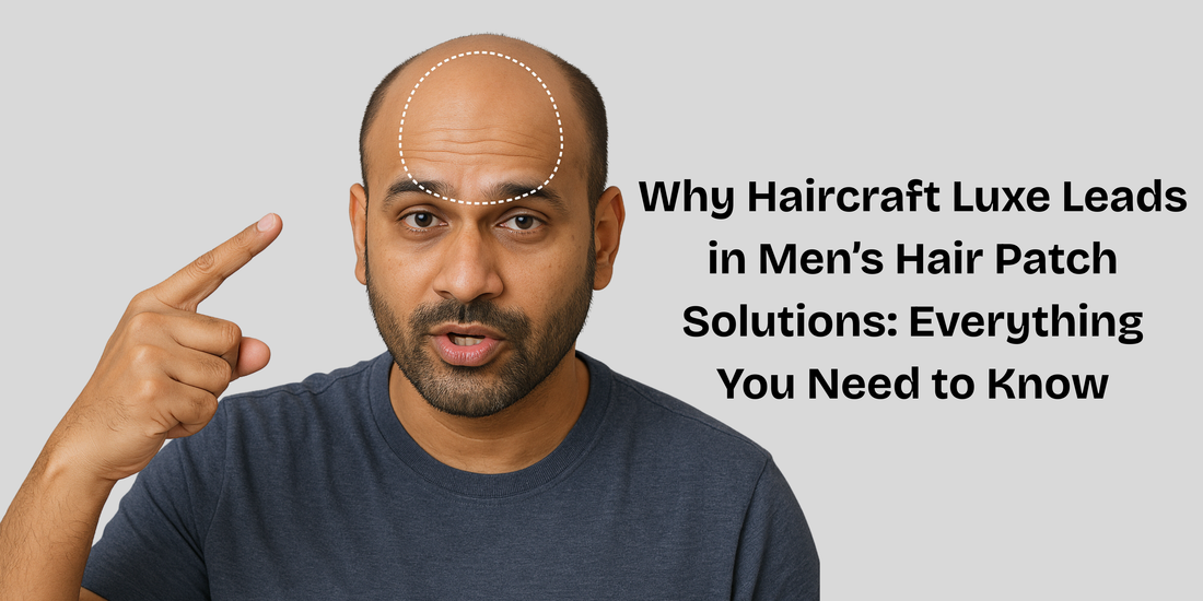 Why Haircraft Luxe Leads in Men’s Hair Patch Solutions: Everything You Need to Know