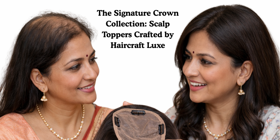 The Signature Crown Collection: Scalp Toppers Crafted by Haircraft Luxe