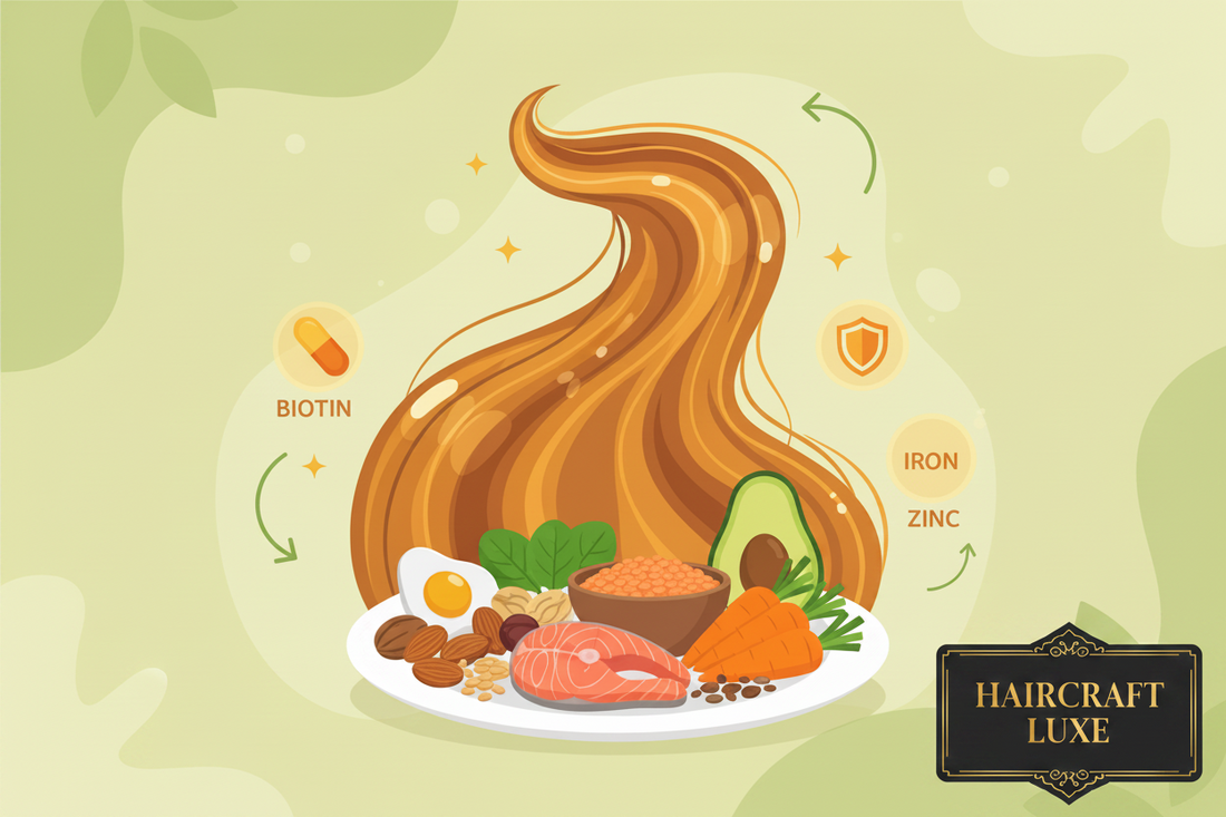 Diet & Nutrition for Hair Growth: Vitamins, Foods & Deficiencies That Affect Your Hair