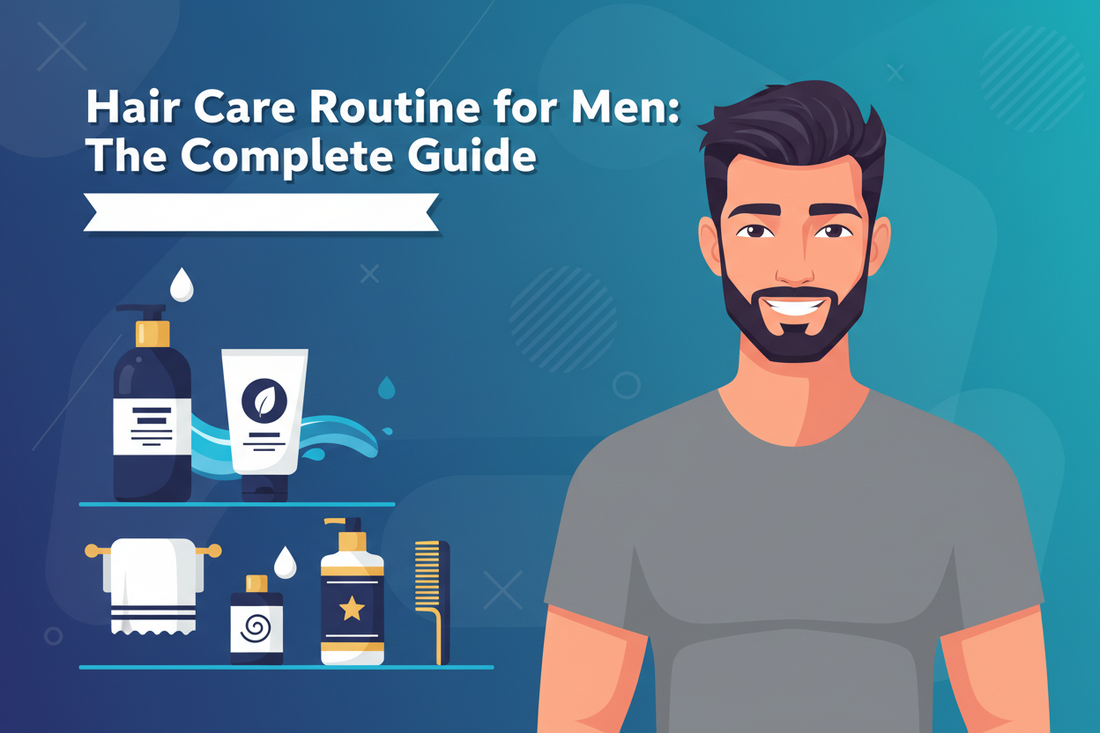 Hair Care Routine for Men: The Complete Guide to Washing, Products & Scalp Health