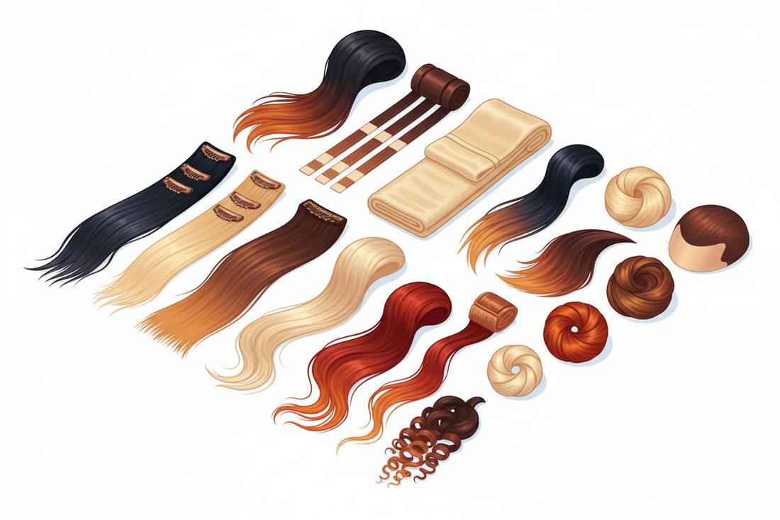 The Complete Guide to Hair Extensions: Types, Styling, and Care
