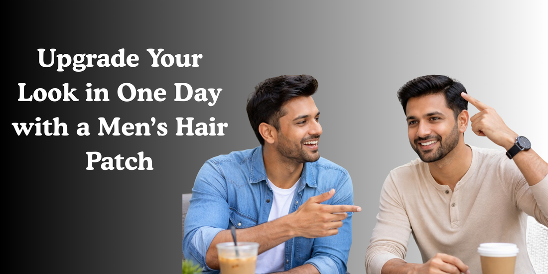 Upgrade Your Look in One Day with a Men’s Hair Patch