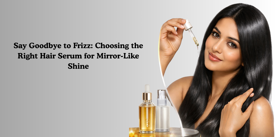 Say Goodbye to Frizz: Choosing the Right Hair Serum for Mirror-Like Shine