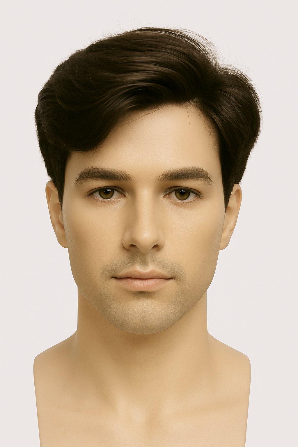 Mens wig hair extension