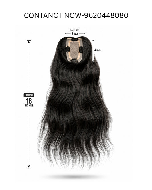 Mirage Scalp Topper for Women 2x4 (18 inches) – Hair Topper for Thinning Hair